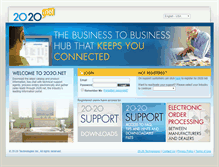 Tablet Screenshot of eservices.2020.net