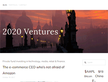 Tablet Screenshot of 2020.co
